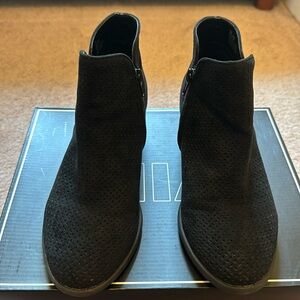 MIA BLACK NOVA SUEDE SHOES